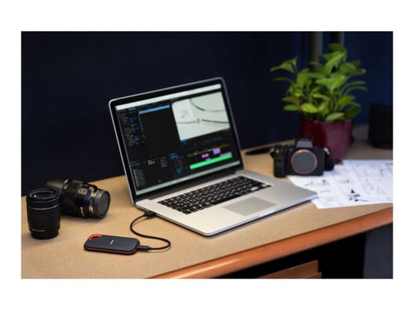 SanDisk Extreme SSD PRO Portable – 1TB – Svart