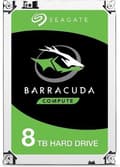 Miniatyrbild 5 av 8: Seagate BarraCuda intern hårddisk 8 TB 5400 RPM 256 MB 3,5" Serial ATA III (ST8000DM004)