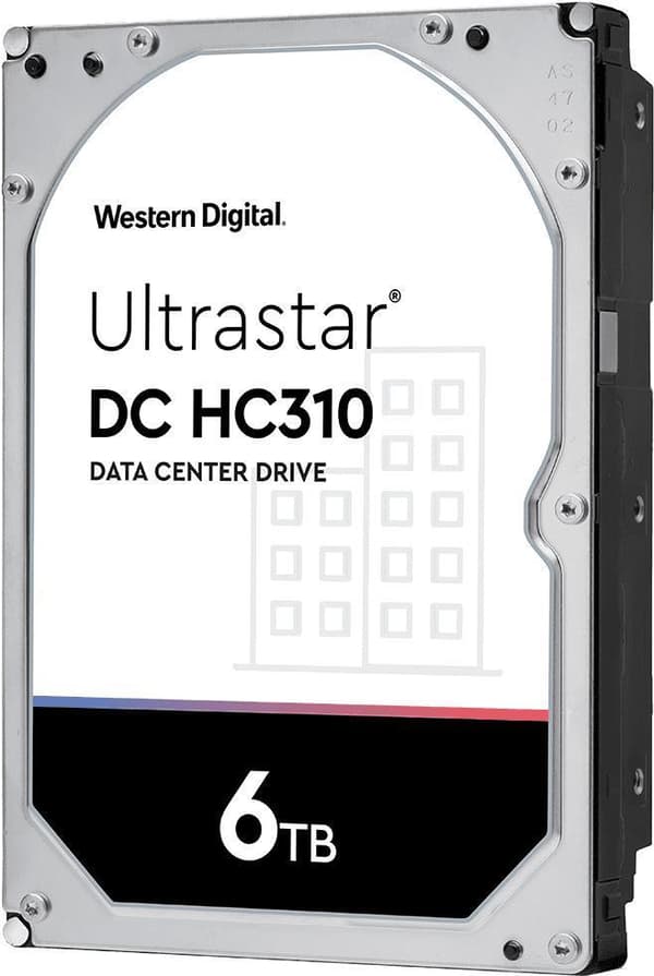 Western Digital Ultrastar DC HC310 3,5" 6000 GB Serial ATA III (HUS726T6TALE6L4)