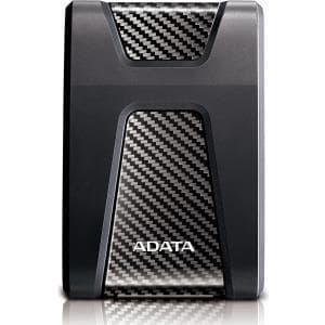 ADATA DashDrive Durable HD650 - Harddisk - 4 TB - ekstern (bærbar) - 2,5" (6,4 cm) - USB 3.1 - 256-bit AES - sort