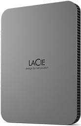 LaCie Mobile Drive STLR5000400 - Apple Exclusive - hårddisk - 5 TB - extern (bärbar) - USB 3.2 Gen 1 (USB-C-kontakt) - rymdgrå - med 3 år Seagate Resc