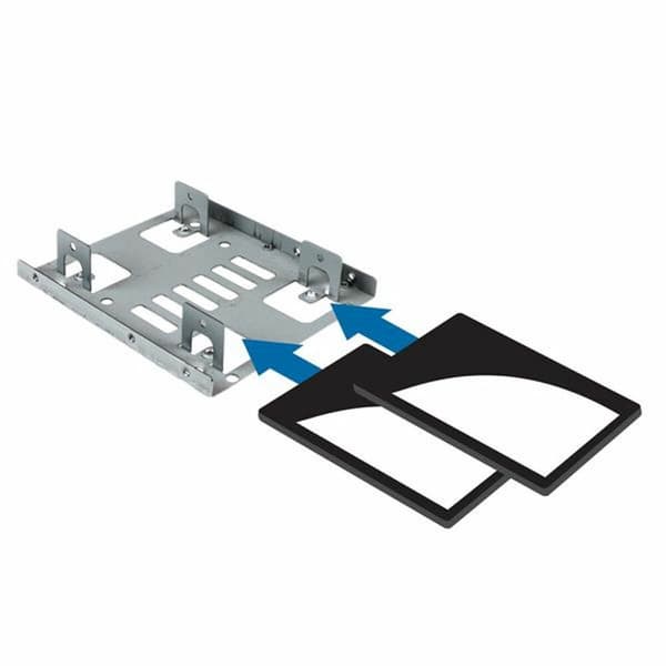 Adapteri Startech BRACKET25X2 Teräs 2,5" SSD/HDD 2,5"
