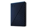 Miniatyrbild 2 av 2: WD My Passport for Mac WDBA2F0050BBL - Hårddisk - krypterat - 5 TB - extern - Midnattsblå