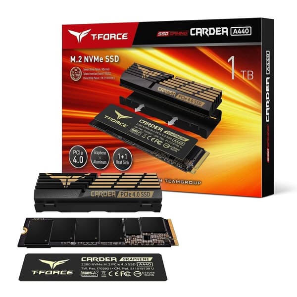 Harddisk Team Group A440 Intern SSD 1 TB 1 TB SSD