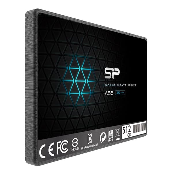 Silicon Power Ace A55 512GB 3D NAND SSD, max R/W 560/530 MB/s