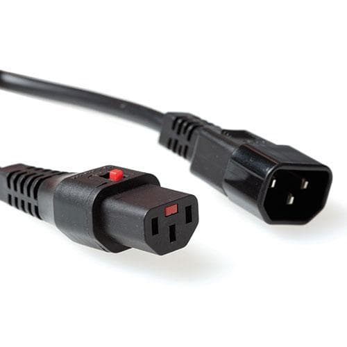 ACT AK5191 nätsladd Svart 1,5 m C14-kontakt C13-kontakt