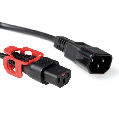 ACT AK5158 nätsladd Svart 3 m C13-kontakt C14-kontakt