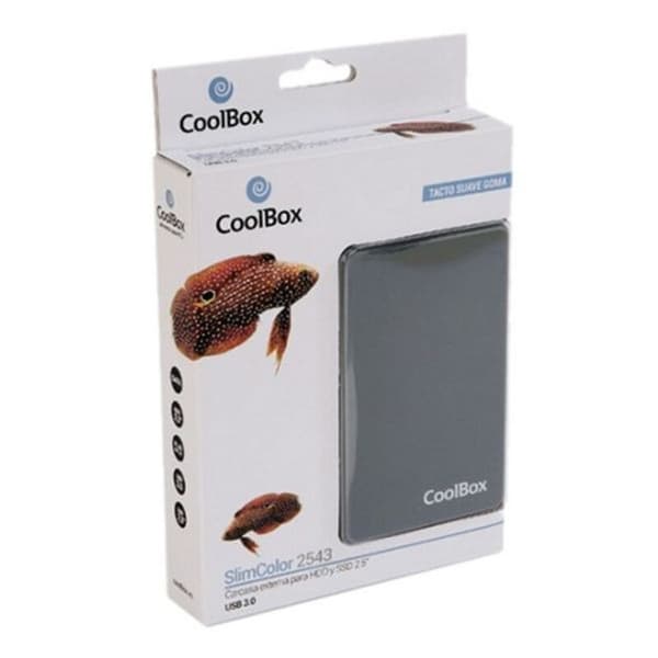 Utvendig/ytre boks CoolBox SCG2543 2,5" USB 3.0 USB 3.0 SATA - Blå