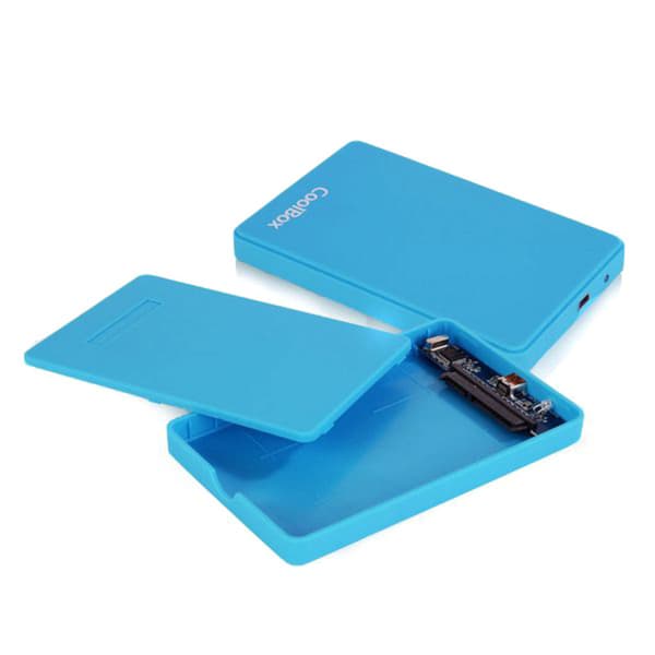 Utvendig/ytre boks CoolBox SCG2543 2,5" USB 3.0 USB 3.0 SATA - Blå