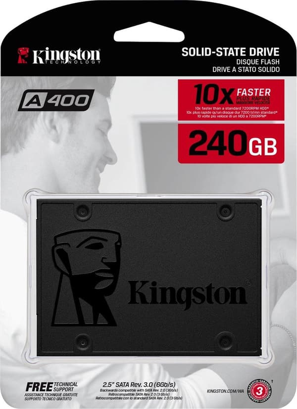 Kingston Technology A400 2,5" 240 GB Serial ATA III TLC