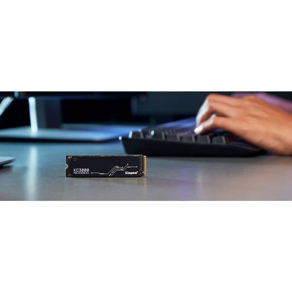 Kingston KC3000 512 GB Intern M.2 SSD PCIe NVMe 4.0 x4 SKC3000S/512G