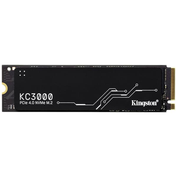 Kingston KC3000 512 GB Intern M.2 SSD PCIe NVMe 4.0 x4 SKC3000S/512G