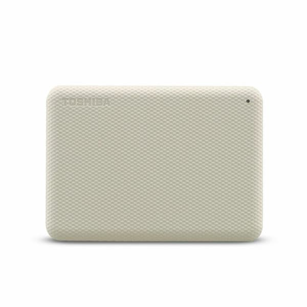 Ekstern harddisk Toshiba CANVIO ADVANCE Beige Hvid 4TB USB 3.2 Gen 1