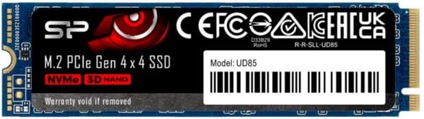 SILICON POWER UD85 - SSD - 2 TB - intern - M.2 2280 - PCIe 4.0 x4 (NVMe)