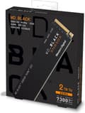 Miniatyrbild 6 av 7: WD_BLACK SN850X NVMe SSD 2TB Retail NVMe / PCIe Gen4 / 7300MB/s (WDBB9G0020BNC-WRSN)
