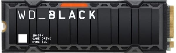 WD_BLACK SN850X NVMe SSD med kylfläns 2TB Retail NVMe / PCIe Gen4 / 7300MB/s (WDBB9H0020BNC-WRSN)