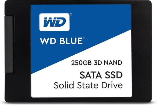 WD Blue 3D NAND SATA SSD WDS250G2B0A - SSD - 250 GB - intern - 2,5" (6,4 cm) - SATA 6Gb/s