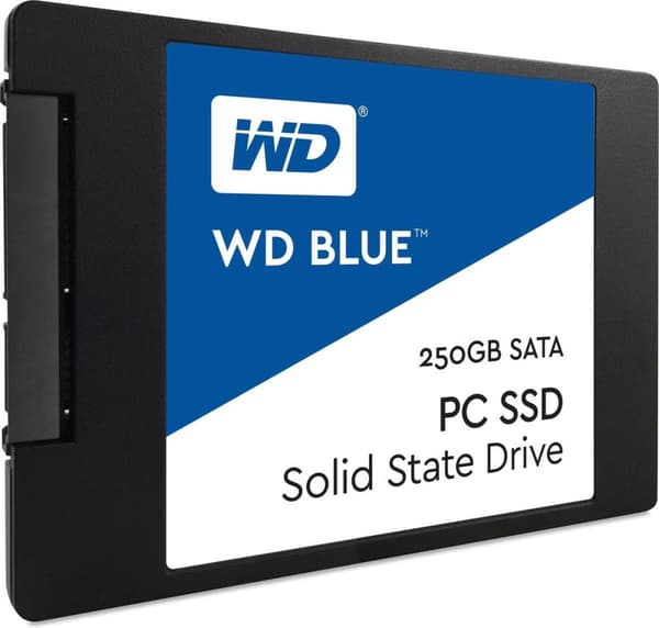 WD Blue PC SSD WDS250G1B0A - SSD - 250 GB - intern - 2,5" (6,4 cm) - SATA 6Gb/s