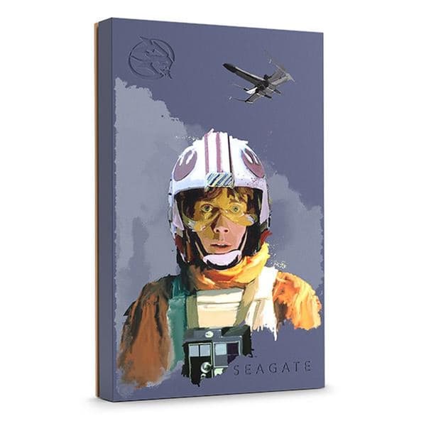 Ekstern harddisk Seagate FireCuda Luke Skywalker HDD 2 TB SSD