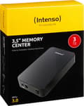Miniatyrbillede 3 af 3: (Intenso) 3,5 tommer Hukommelsescenter 3TB - Ekstern HDD - 3TB - USB 3.0 Super Speed