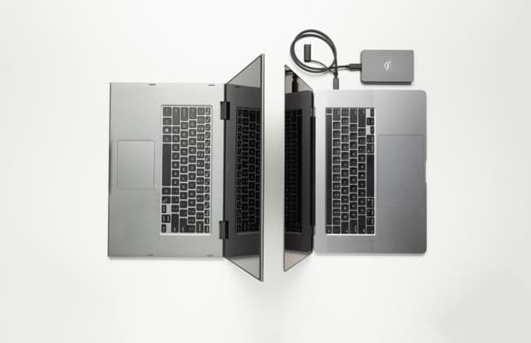 OWC Envoy Pro FX - Ulkoinen NVMe SSD - Thunderbolt 3 + USB-C - 2800 Mt/s - 1 Tt - Space Grey