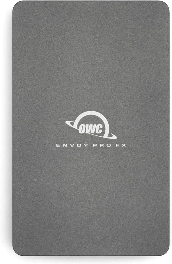 OWC Envoy Pro FX - Ulkoinen NVMe SSD - Thunderbolt 3 + USB-C - 2800 Mt/s - 1 Tt - Space Grey