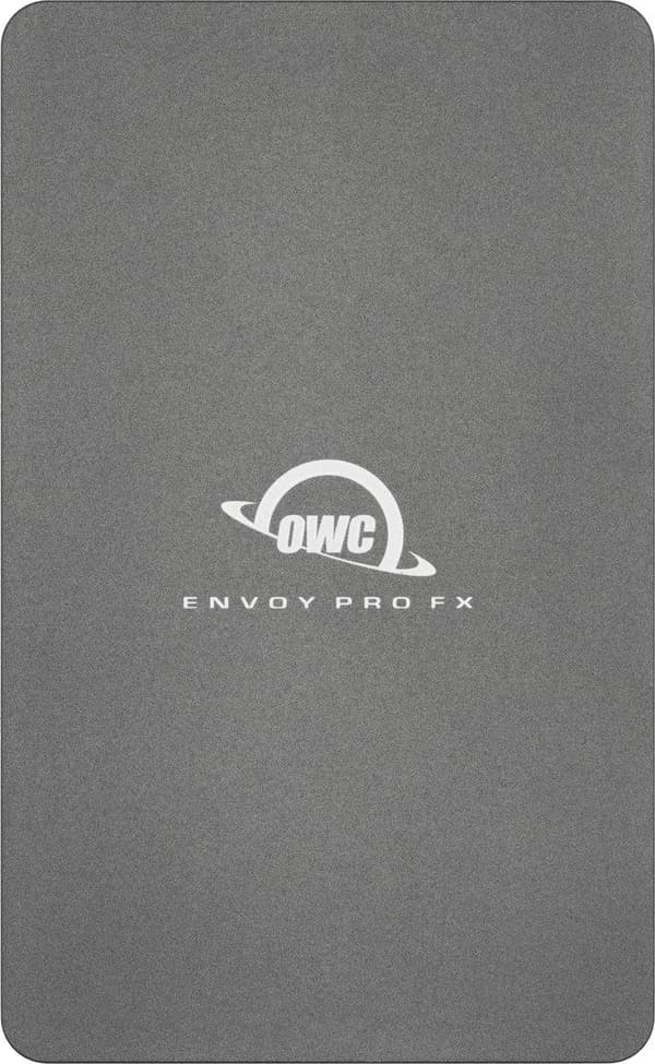OWC Envoy Pro FX - Ulkoinen NVMe SSD - Thunderbolt 3 + USB-C - 2800 Mt/s - 1 Tt - Space Grey