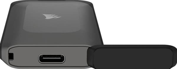CORSAIR EX100U - Solid State-enhet - 4 TB - extern (bärbar) - USB 3.2 Gen 2 Typ C - svart