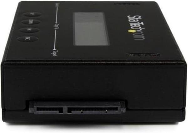 StarTech 2,5 og 3,5 tommer SATA Harde-schijfduplikator og -wisser - 14 GB/min - Sort
