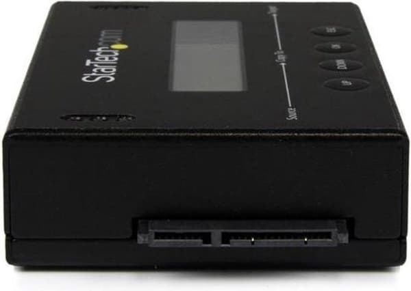StarTech 2,5 og 3,5 tommer SATA Harde-schijfduplikator og -wisser - 14 GB/min - Sort