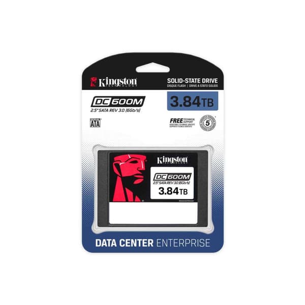 Harddisk Kingston SEDC600M/3840G TLC 3D NAND 3,84 TB SSD