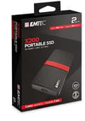 Miniatyrbillede 1 af 5: Emtec SSD 3.2Gen1 X200 2TB bærbar (ECSSD2TX200)