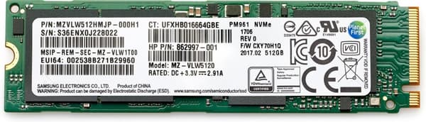 HP - SSD - 1 Tt - sisäinen - M.2 2280 - PCIe 4.0 x4 (NVMe) - HP Z1 G8, Z1 G9, Elite 600 G9, 800 G9, EliteOne 800 G8, Pro 260 G9, 400 G9, Pro G8 405
