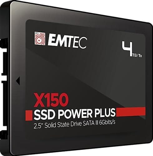 Emtec SSD 2.5 Sata X150 4000GB intern (ECSSD4TX150)