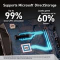 Miniatyrbild 5 av 6: 1TB SSD Crucial T700 3D-NAND NVMe PCIe M2 Gen5 kylfläns (CT1000T700SSD5)