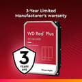 Miniatyrbild 5 av 8: WESTERN DIGITAL 2TB RED PLUS 64MB CMR 3,5" SATA 6GB/S INTELLIPOWERRPM (WD20EFPX)