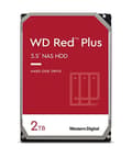 Miniatyrbild 1 av 8: WESTERN DIGITAL 2TB RED PLUS 64MB CMR 3,5" SATA 6GB/S INTELLIPOWERRPM (WD20EFPX)