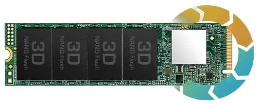 Transcend 115S - SSD - 250 GB - intern - M.2 2280 (dobbeltsidet) - PCIe 3.0 x4 (NVMe) (TS250GMTE115S)