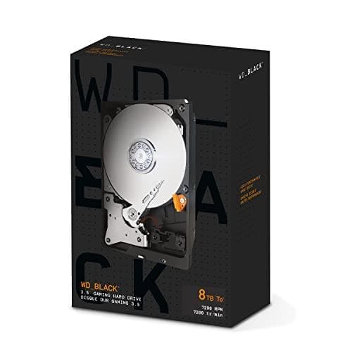 WD Black WDBSLA0080HNC - Harddisk - 8 TB - intern - 3,5" (8,9 cm) - SATA 6Gb/s - 7200 rpm - Buffer: 256 MB