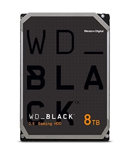 WD Musta WDBSLA0080HNC - Kiintolevy - 8 TB - sisäinen - 3,5" (8,9 cm) - SATA 6 Gb/s - 7200 rpm - Puskuri: 256 MB
