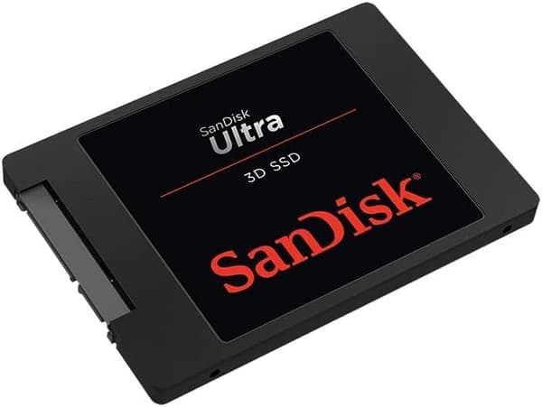 Ultra 3D SSD 4TB 2,5" SATA 6GB/s / TLC / 560 MB/s läsning, 530 MB/s skriv (SDSSDH3-4T00-G26)