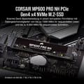 Pikkukuva 2 / 6: CORSAIR Force Series - SSD - 4 Tt - sisäinen - M.2 2280 - integroitu jäähdytyselementti (CSSD-F4000GBMP600PNH)