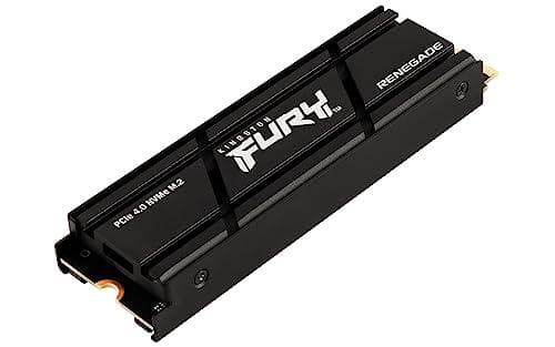 Kingston FURY Renegade - SSD - 4TB - intern - M.2 2280 - PCIe 4.0 x4 (NVMe) - integrerad kylfläns (SFYRDK/4000G)