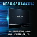 Miniatyrbild 6 av 6: PNY CS900 2,5" 500 GB Serial ATA III 3D TLC (SSD7CS900-500-RB)