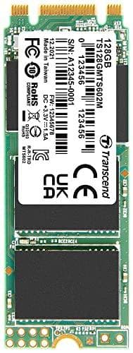 Transcend MTS602M M.2 128GB Serial ATA III MLC NAND (TS128GMTS602M)