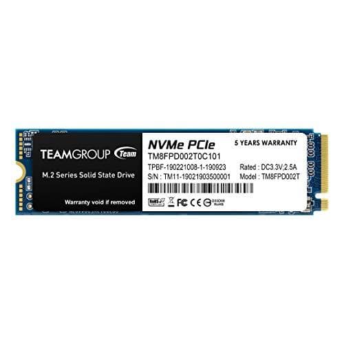 Team Group MP33 PRO M.2 2000GB PCI Express 3.0 NVMe (TM8FPD002T0C101)