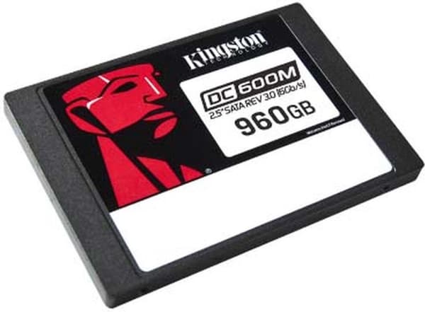 Kingston Technology 960G DC600M (blandad användning) 2,5” Enterprise SATA SSD