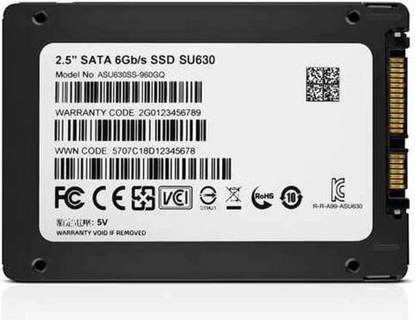ADATA ULTIMATE SU630 2,5" 960GB seriell ATA 3D2 QLC