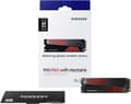 Miniatyrbild 6 av 7: 1TB SSD Samsung 990 Pro M.2 NVMe kylfläns (MZ-V9P1T0CW) (MZ-V9P1T0GW)