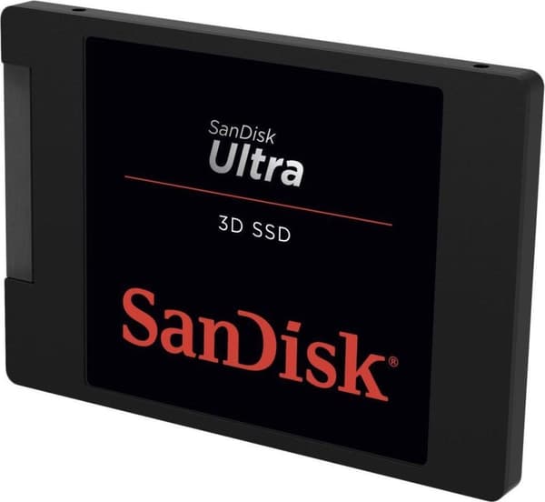 SanDisk Ultra 3D - SSD - 4TB - intern - 2,5" (6,4 cm) - SATA 6 Gb/s (SDSSDH3-4T00-G25)